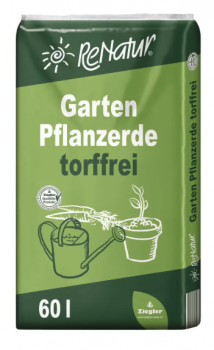 Garten-Pflanzerde 60L torffrei Selbstabholung